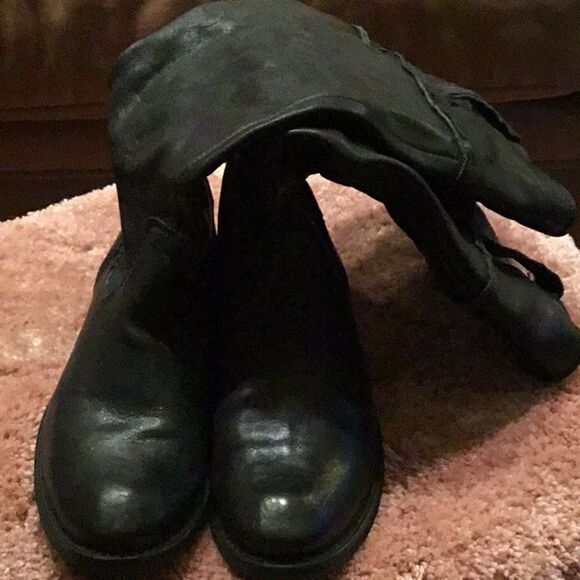 Frye Shirley Artisan leather knee high boots Women’s - Picture 1 of 7